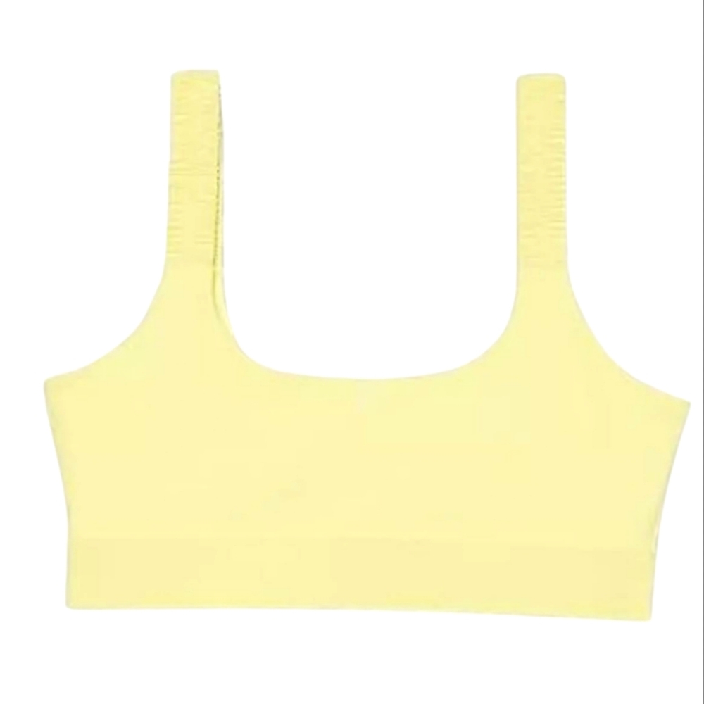 EleVen by Venus Williams Women's Kudos Sports Bra, Lemon SIZE XS NWT